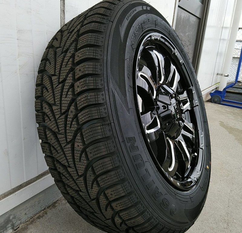 10月発送 スタッドレス プラド ハイラックス サーフ FJ H3 パジェロ SAILUN ICE BLAZER WST3 265/70R17 265/65R17 Balano 新品4本セット_画像5