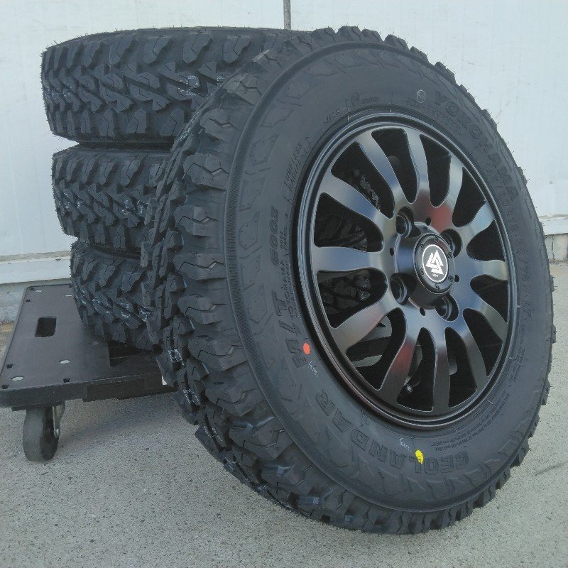 12インチ タイヤホイール N-VAN アクティ ハイゼット アトレー クリッパー キャリィ ヨコハマ ジオランダーMT 145/80R12 MUD-Xⅱ_画像8