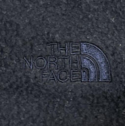 ■ THE NORTH FACE ノースフェイス ■ NA3961 ロゴ刺繍 フリース ジャケット ネイビー LL_画像5