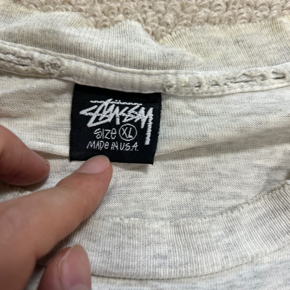 old stussy 80s 黒タグ初期　Tシャツ