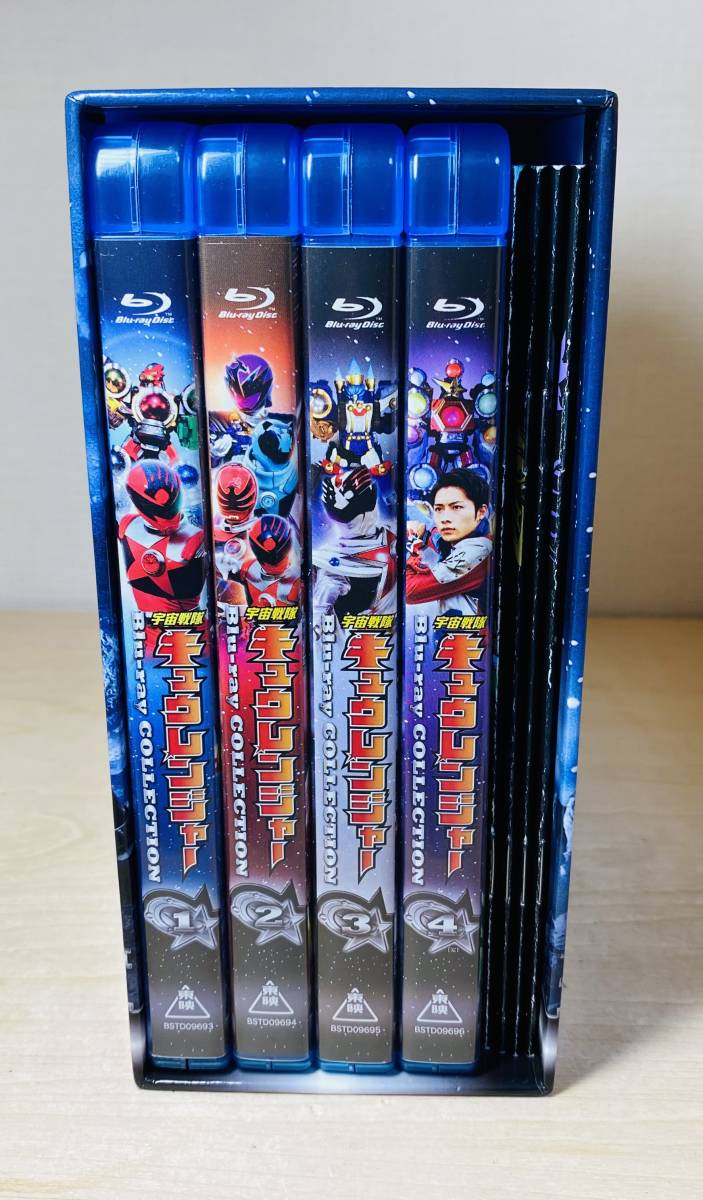 ■送料無料■ 宇宙戦隊キュウレンジャー Blu-ray COLLECTION 全4巻セット 初回限定版 全巻収納BOX付