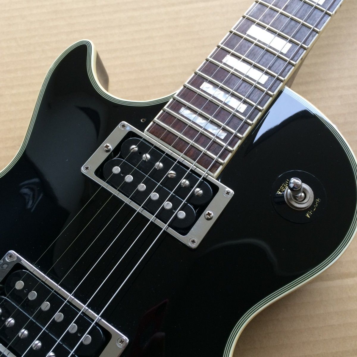 美品 BURNY レスポール バーニー フェルナンデス Les Paul レフトハンド 左利き用 レフティ カスタム custom