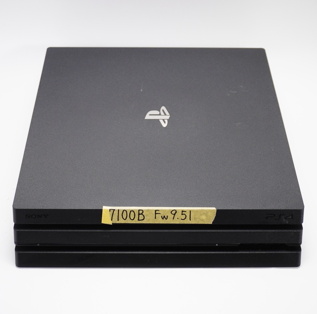 即決PS4 CUH-7100B FW 9.51 動作OK 封印あり1TB HDD付PlayStation4 PRO