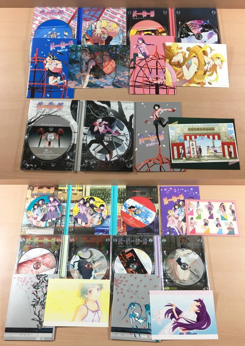 Blu-ray DVD 物語シリーズ 化物語〜続・終物語 38巻セット-