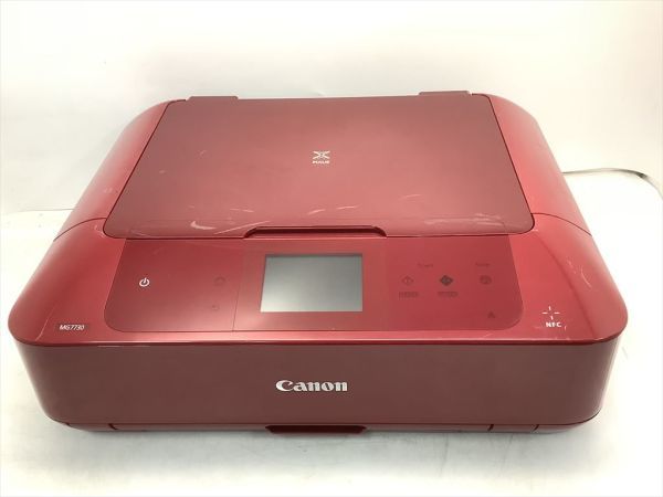 ☆印刷枚数400 枚以下の特別品☆Canon インクジェット複合機 MG7730 RD