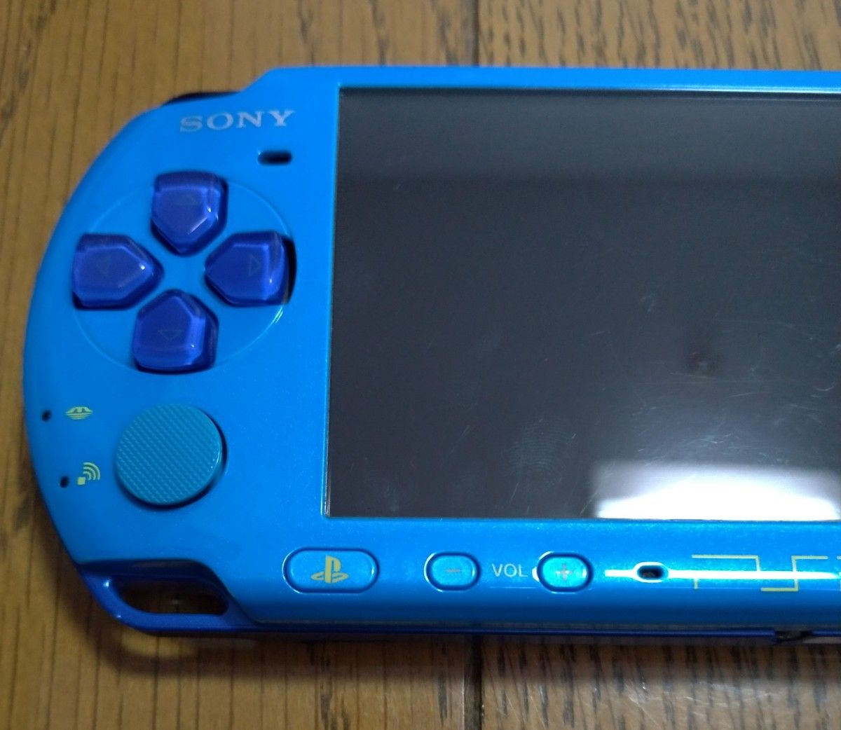 PSP3000 限定色 スカイブルー マリンブルー ジャンク品