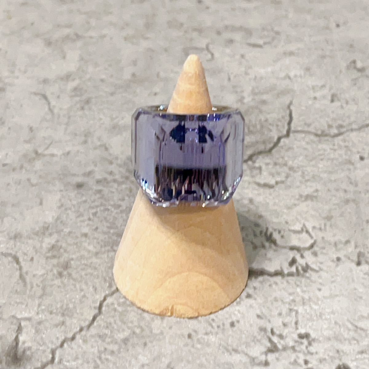 廃盤 美品 SWAROVSKI GLACIER CRYSTAL RING スワロフスキー 廃盤 美品 SWAROVSKI GLACIER CRYSTAL RING スワロフスキー
