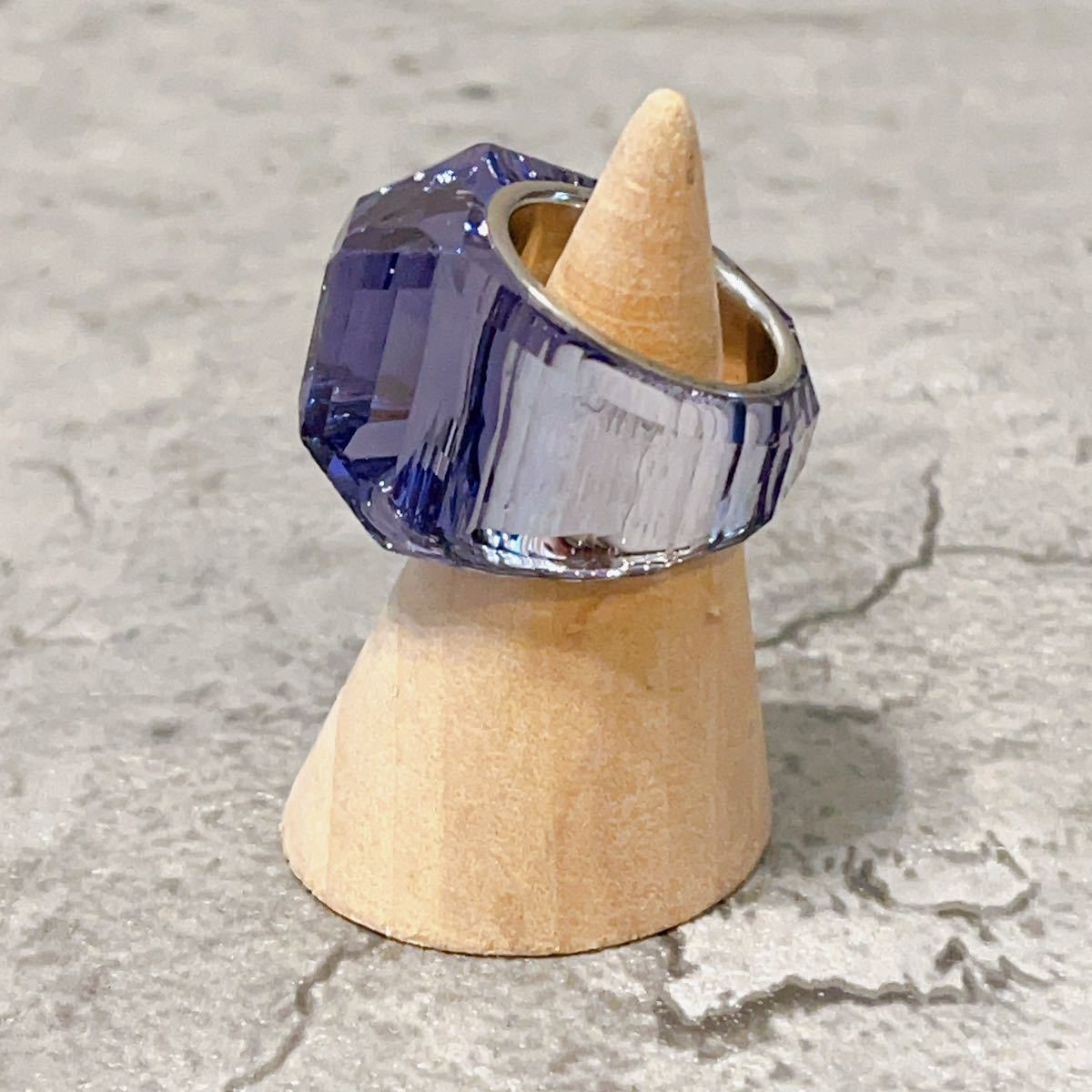 廃盤 美品 SWAROVSKI GLACIER CRYSTAL RING スワロフスキー 廃盤 美品 SWAROVSKI GLACIER CRYSTAL RING スワロフスキー
