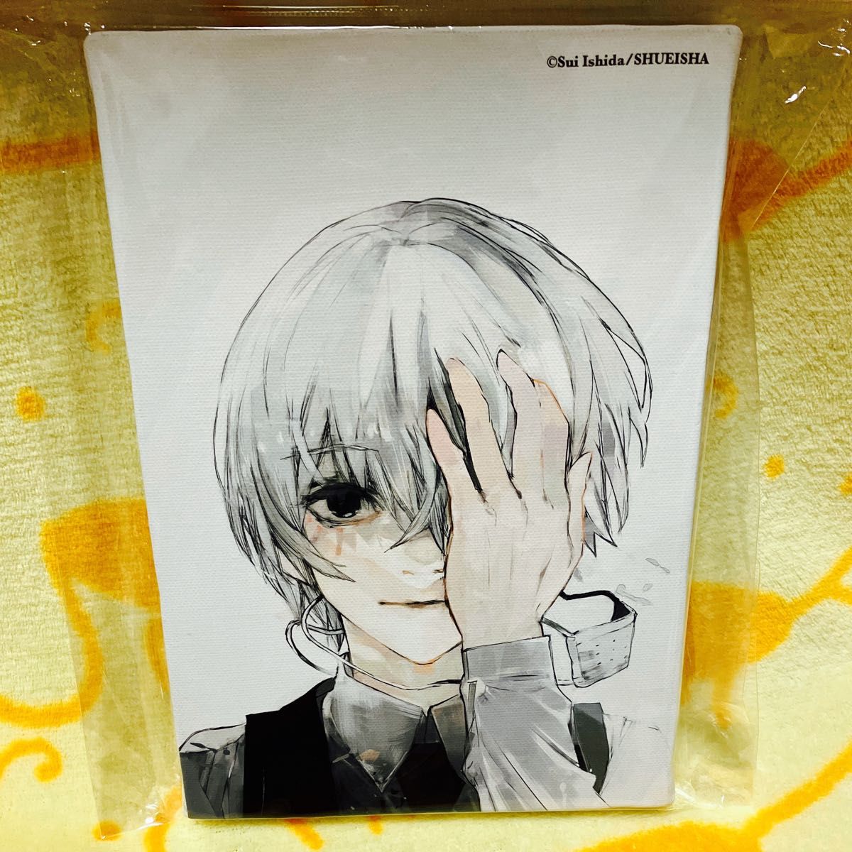 東京喰種 re 原画展 アートキャンバス ボード 佐々木琲世 金木研 東京喰種 re 原画展 アートキャンバス ボード 佐々木琲世 金木研