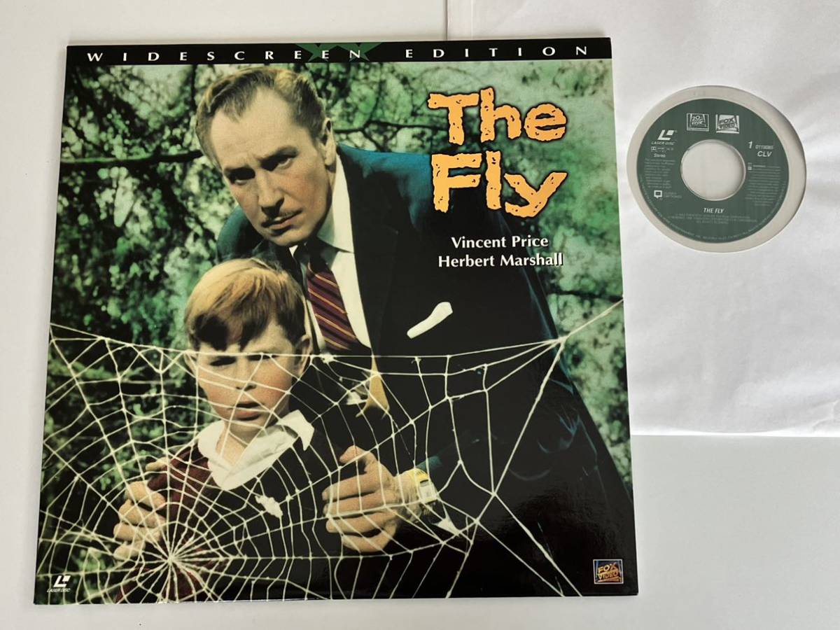 [ импорт версия лазерный диск ]The Fly( мухи мужчина. ..) WIDESCREEN EDITION LD FOX US 0119085 86 год изображение произведение .,58 год SF ужасы классика,Vincent Price