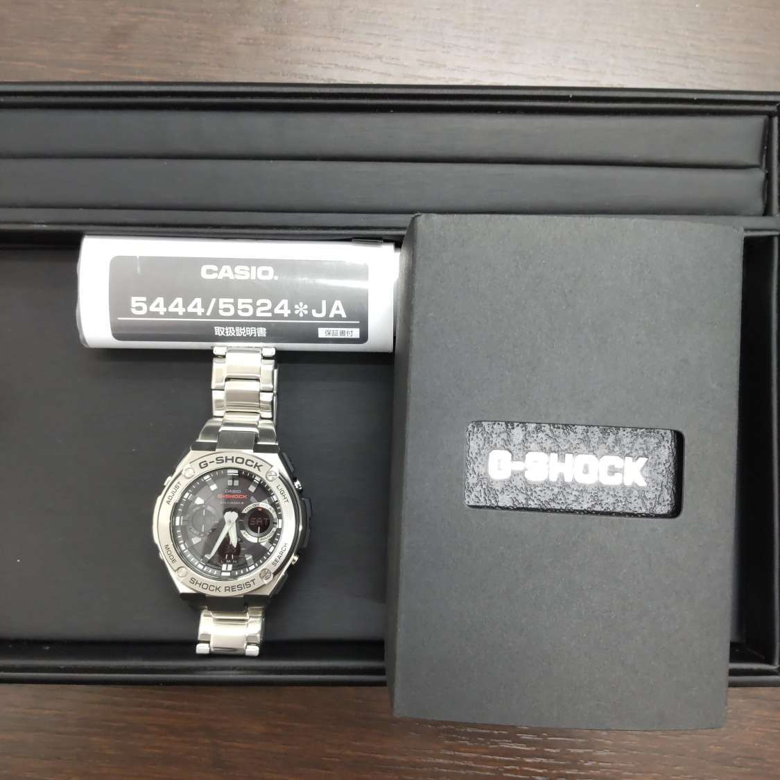 #4446 稼働品☆CASIOカシオ　 G-SHOCK 　GTS-W110D1A　 腕時計 　画像確認