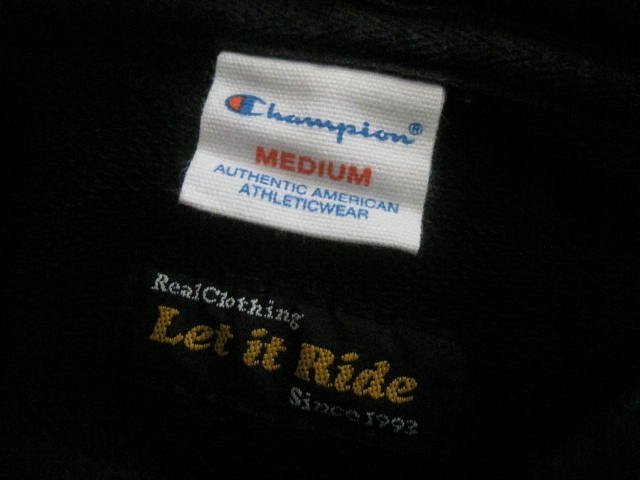 チャンピオンchampion × Let it Rideレットイットライド スウェットパーカーM_画像8