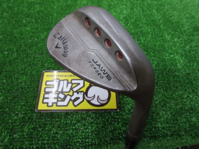 GK古城■ 043 キャロウェイ JAWS FORGED ノーメッキ 56-12 ウェッジ★DG(日本) ★S200★56度★お買い得★オススメ★_画像1