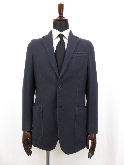 は自分にプチご褒美を 美品【DANIELE DENTI 伊製○17HR2866○ ネイビー
