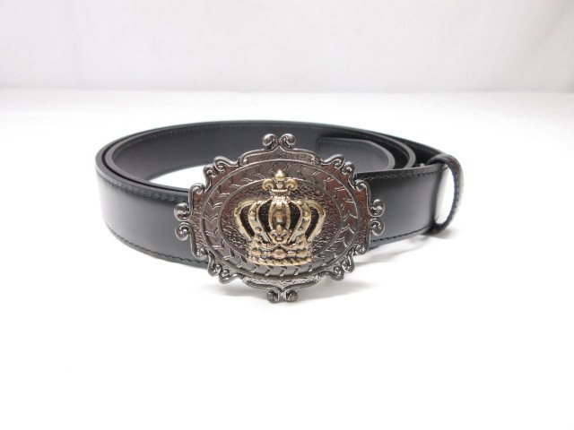 納得できる割引 中古 D&G ベルト ブラウン DOLCE&GABBANA ドルチェ
