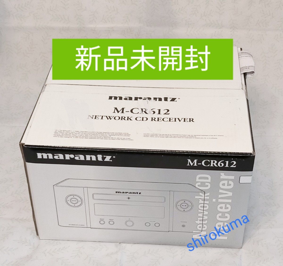 新品 marantz マランツ Marantz M-CR612 CDレシーバー シルバーゴールド M-CR612/FN