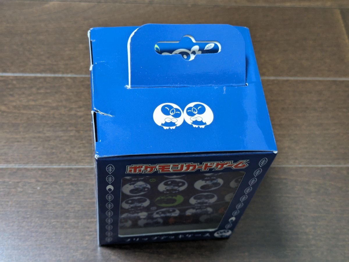 ポケモンカード 和柄 モクロー フリップデッキケース 未使用 ポケモンカード 和柄 モクロー フリップデッキケース 未使用