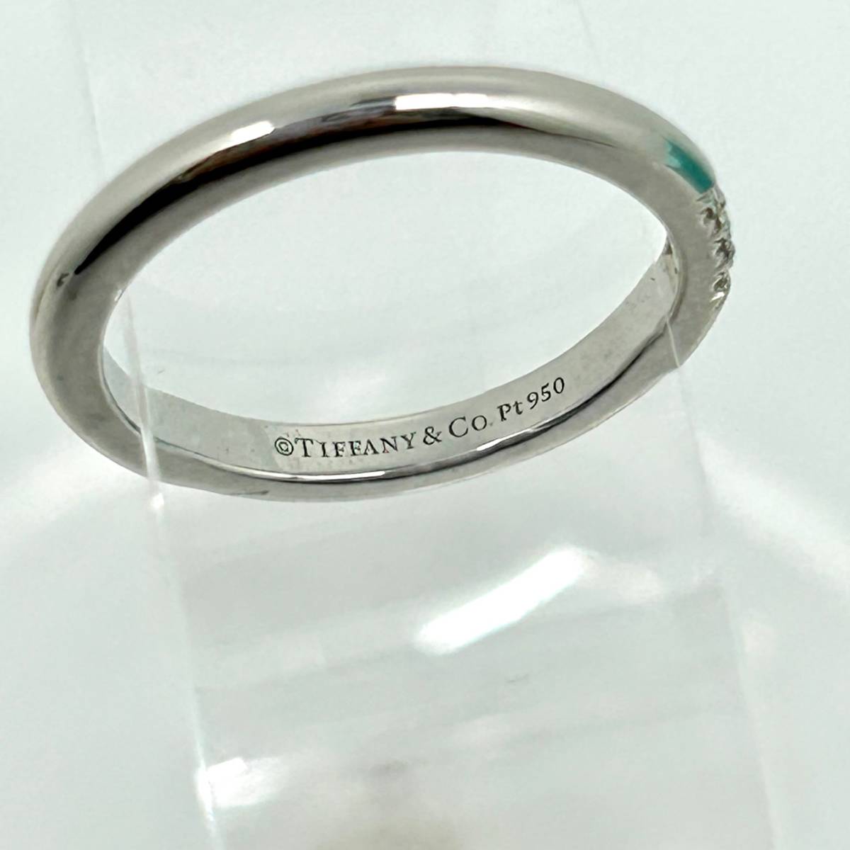 超格安一点 プラチナ Pt950 ティファニー TIFFANY&Co. リング 2mm 6号