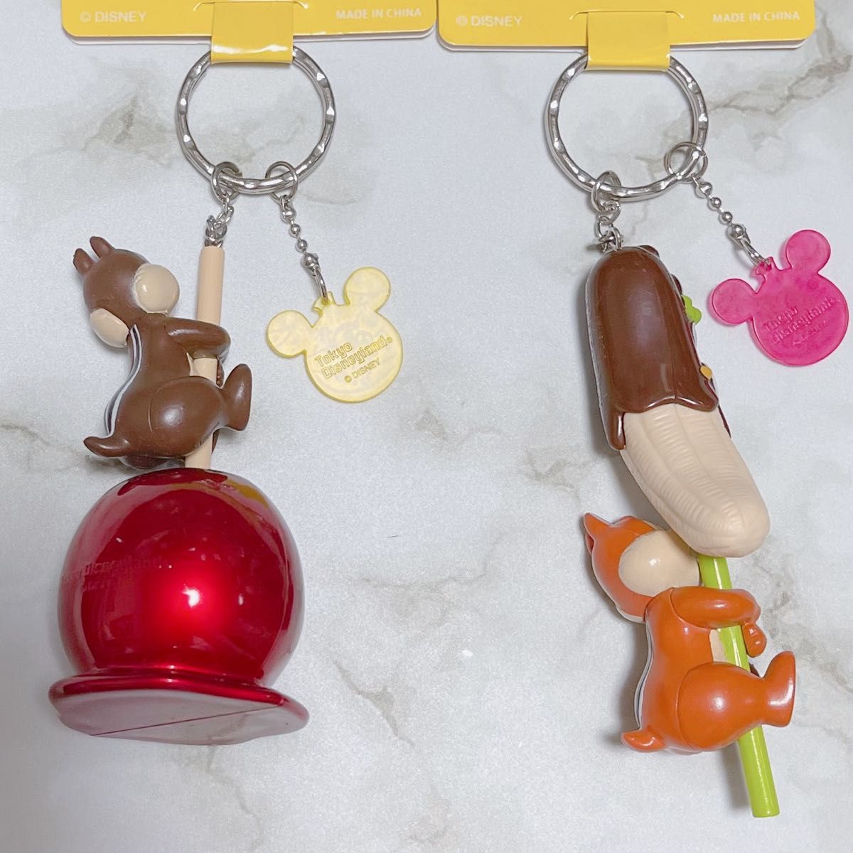 ディズニー ご当地チップとデール ストラップ キーホルダー