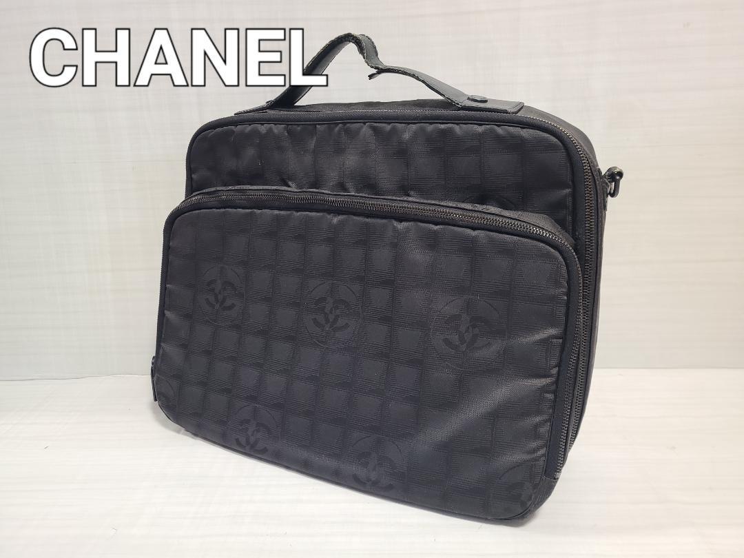 シャネル CHANEL ニュートラベルライン ビジネスバッグ ストラップ欠品_画像1