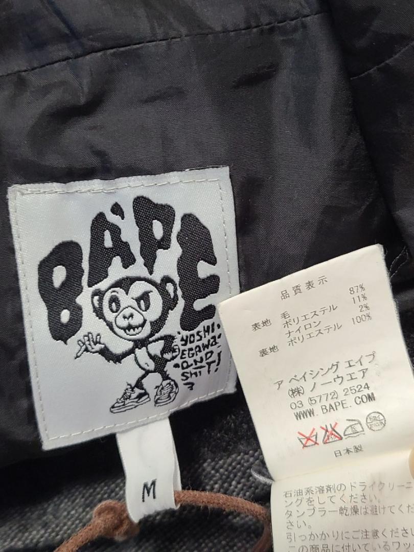  очень редкий APE Ape ×. река . документ 13AW WOOL SNOW BOARD