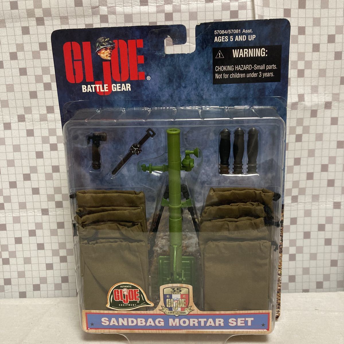 tic GIジョー GIJOE SANDBAG MORTAR SET -迫撃砲セット- 「G.I.ジョー」 BATTLE GEARの画像1