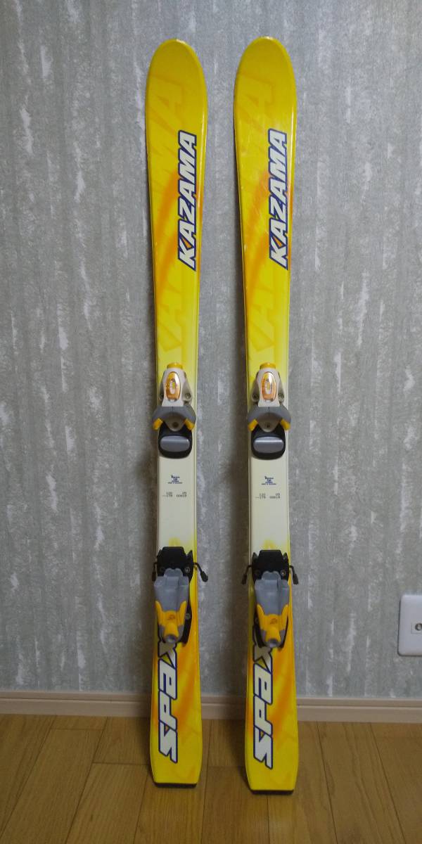 豪華3点セット スキー板120cm(KAZAMA) ブーツ(21～22cm) ストック 