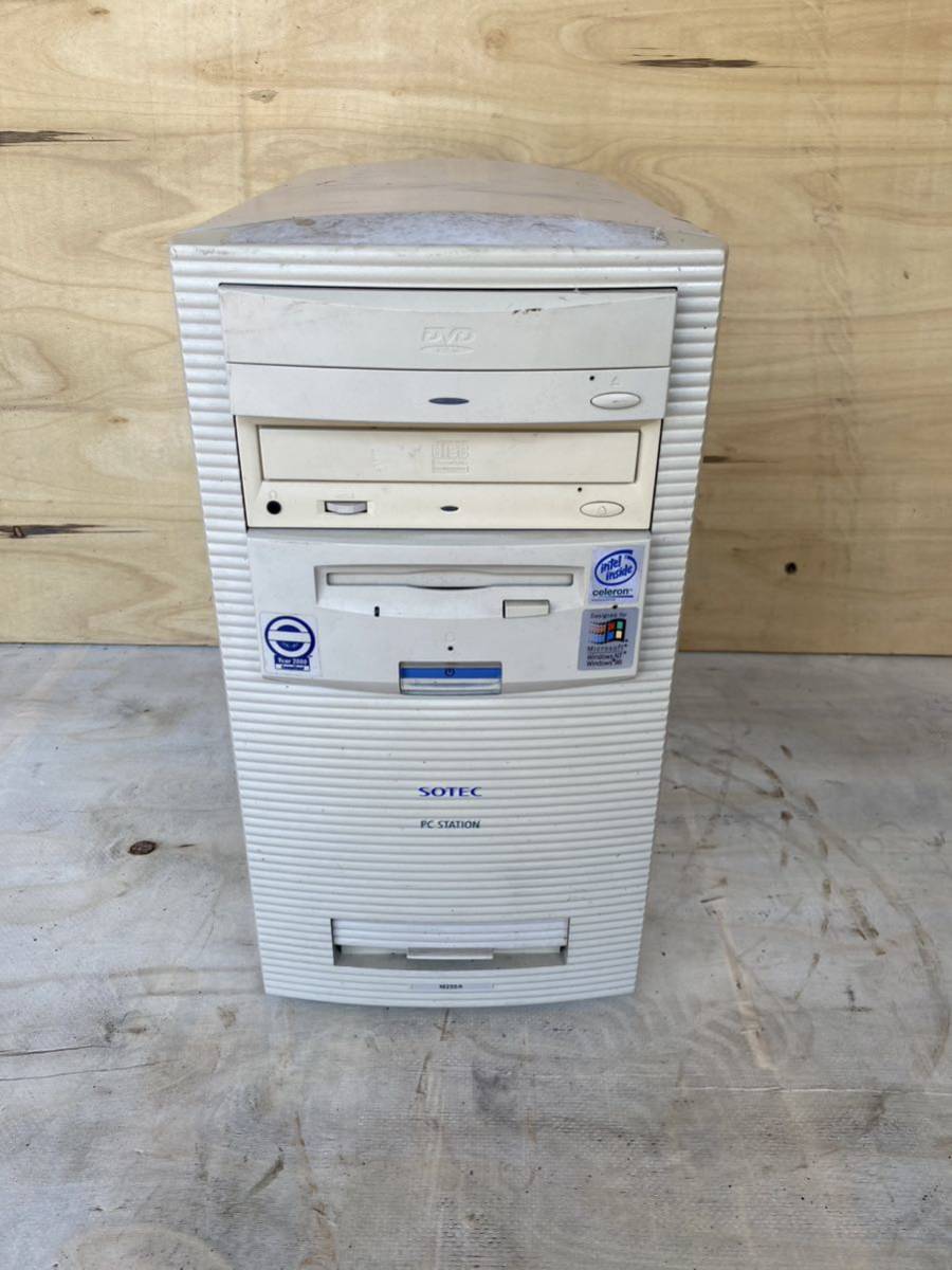 SOTEC デスクトップ PC STATION M250A Windows98 デスクトップパソコン