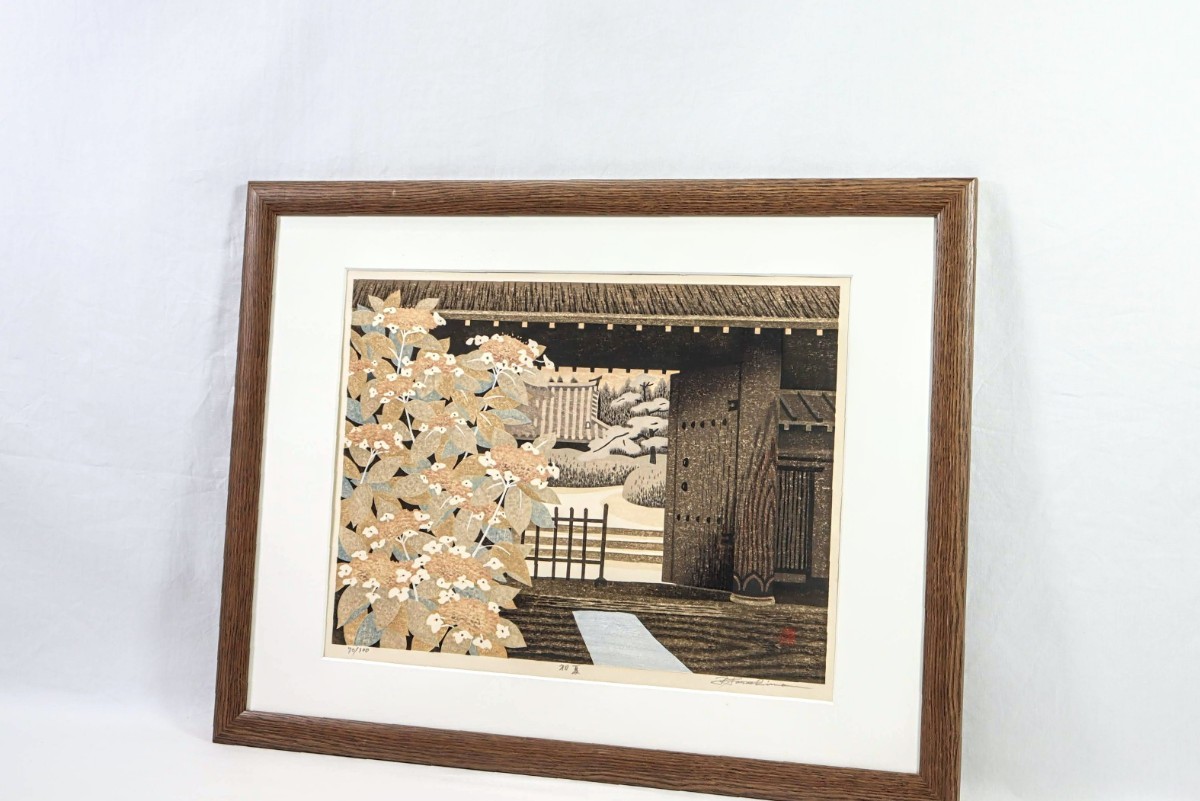 Yahoo!オークション - 真作 川嶋達夫 木版画「初夏」画寸 44cm Yahoo!オークション - 真作 川嶋達夫 木版画「初夏」画寸 44cm