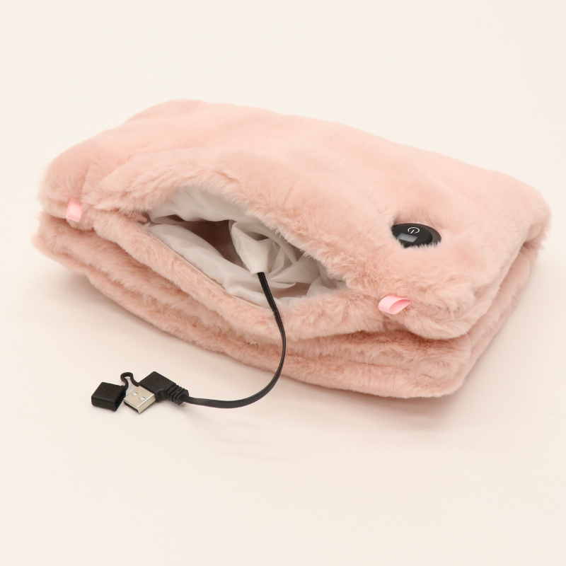  silky Touch graph .n less water hot-water bottle HDL-0234 pink 3 -step temperature adjustment carrying easy . electro- warming temperature ..