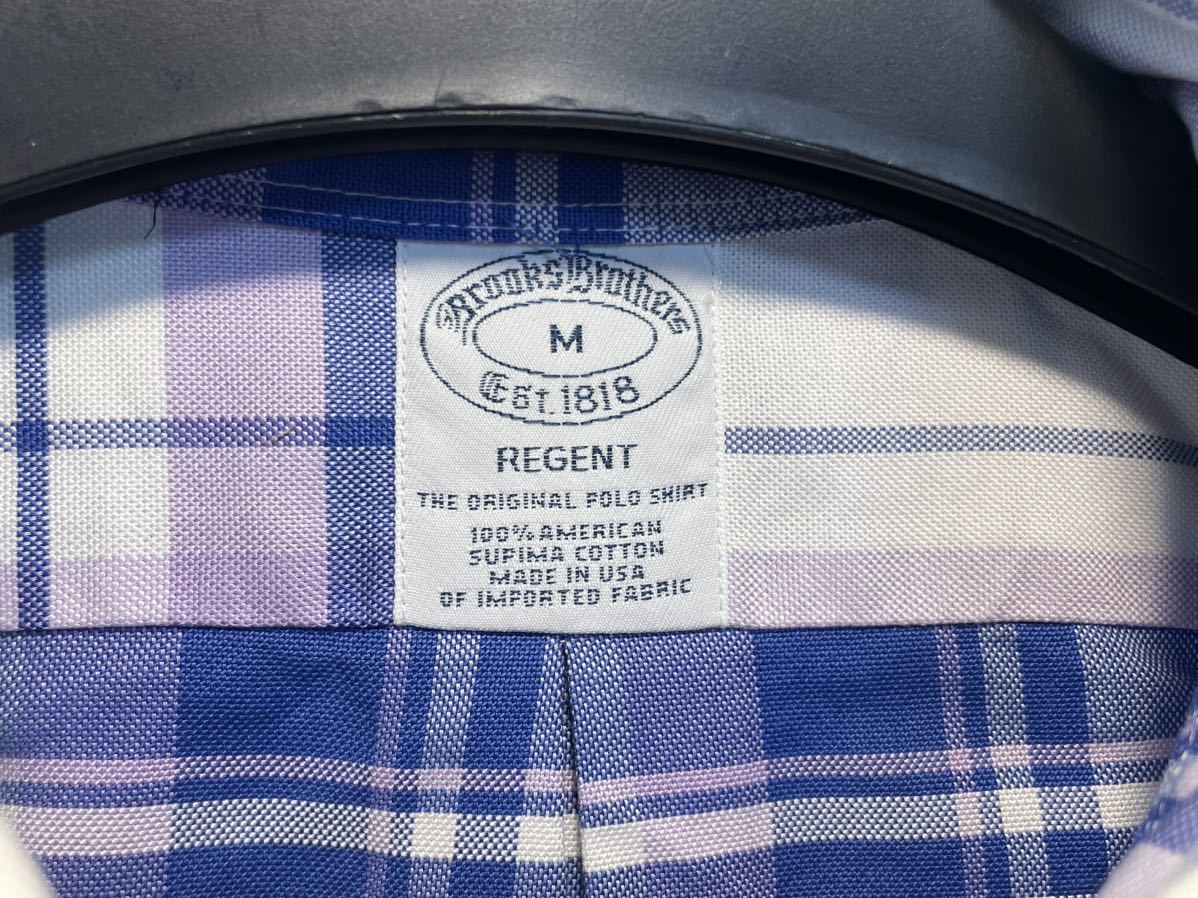 アメリカ製 未使用 BROOKS BROTHERS/ブルックスブラザーズ シャツ M USA製 ラルフローレン RALPH LAUREN ボタンダウン サウスウィック ④_画像4