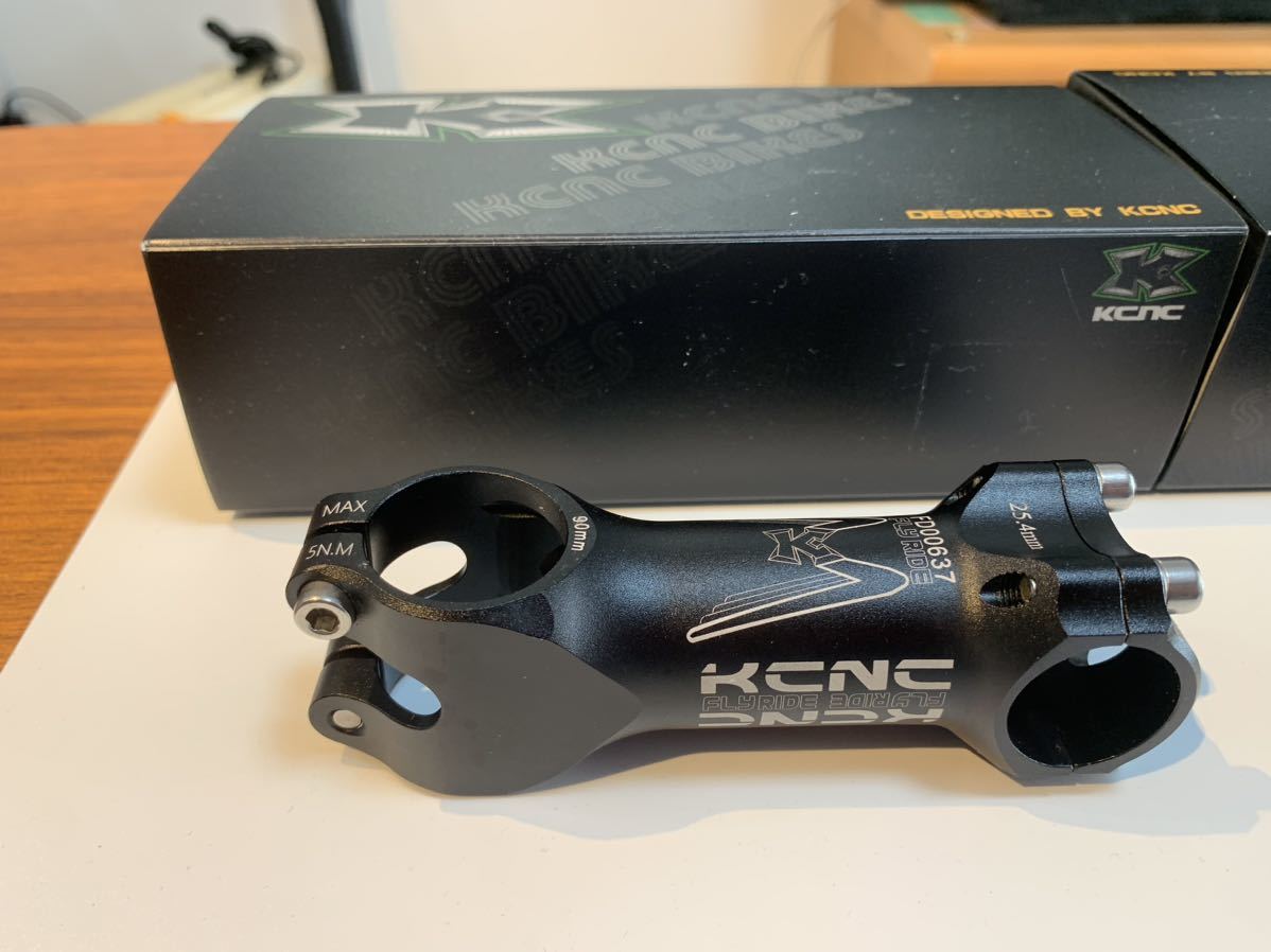 【美品】KCNC フライライド　ハンドルステム　90mm 110mm 2本セット　ハンドルクランプ径25.4mm _画像2