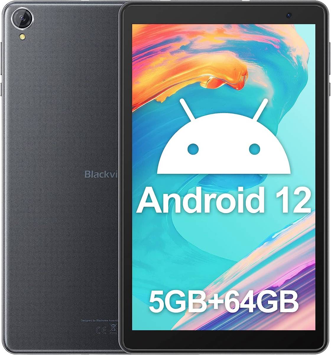 【2023 NEW】Blackview Tab5 タブレット 8インチ wifiモデル Android 12 タブレット 5GB（3GB+2GB仮想）+64GB 5580mAh大容量バッテリー_画像1