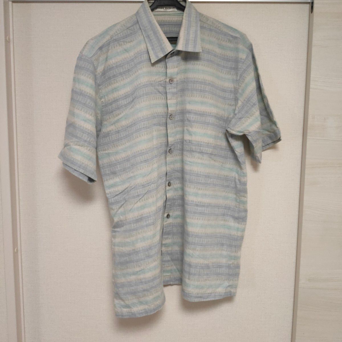 中古品　古着　日本製　 PIERRE　BALMAIN 　ピェールバルマン　シャツ