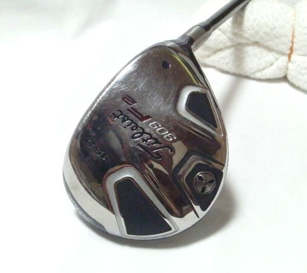 中古 良品★タイトリスト Titleist 909F2 ツアーAD TourAD EV-6x HC無し★Flex-X 15.5°★3W_画像1