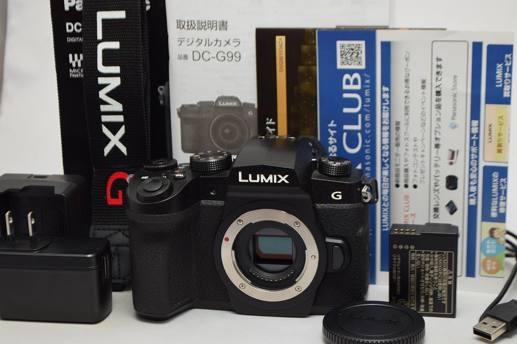 熱販売 美品☆Panasonic パナソニック ボディ☆元箱付 DC-G99 LUMIX