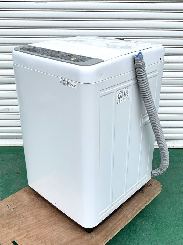 ◇EU68 パナソニック 全自動電気洗濯機 5kg洗い 動作品 Panasonic NA 