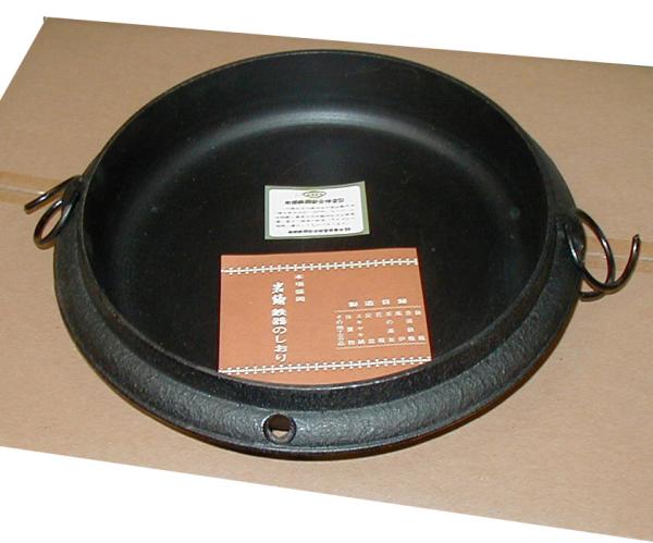 ☆【即決】南部岩鋳鉄鋳物すき焼き鍋内径23cm/外径28cm|代購幫