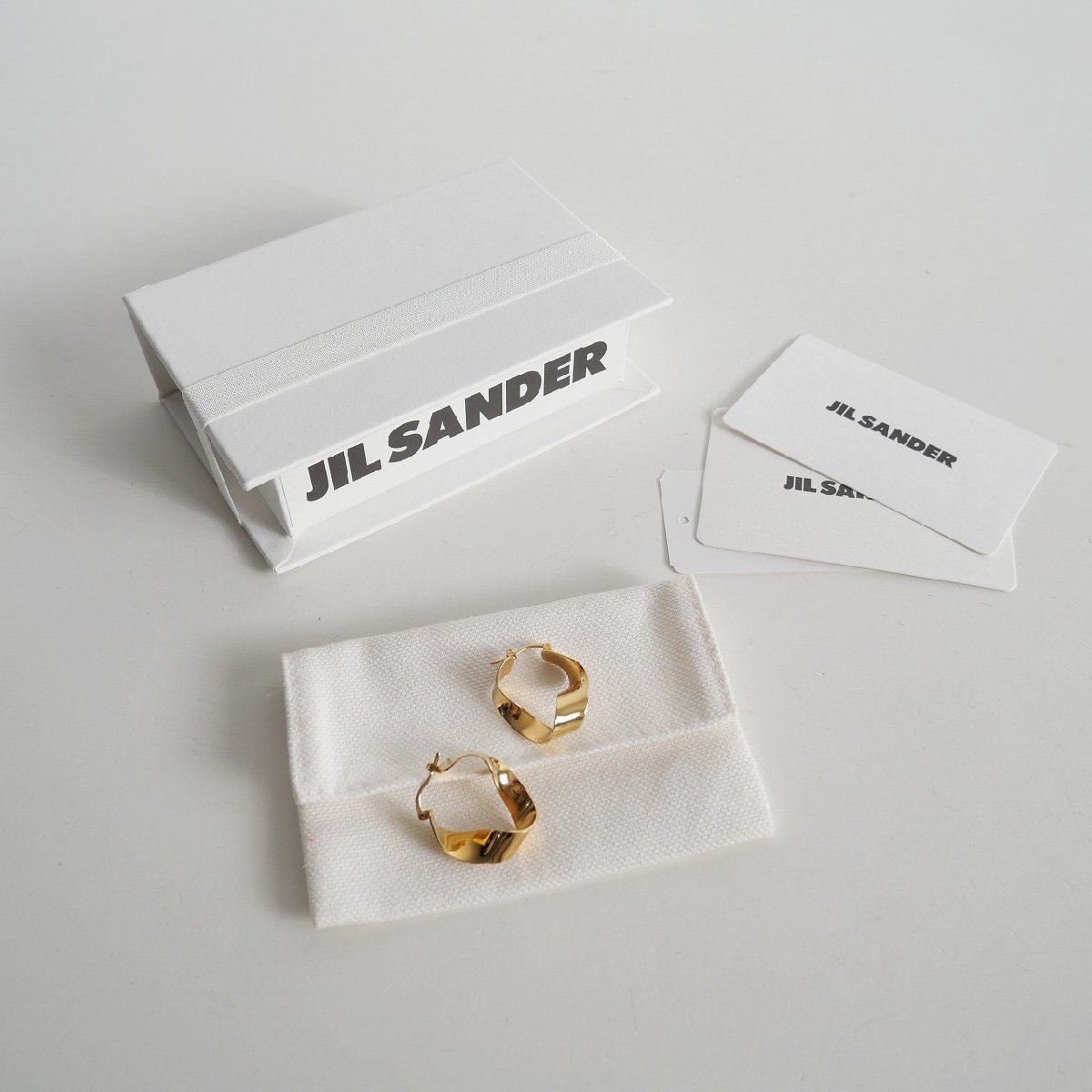 2022 / JIL SANDER ジルサンダー / フープピアス / J11VG0018-P4877 / 2212-1076_画像6