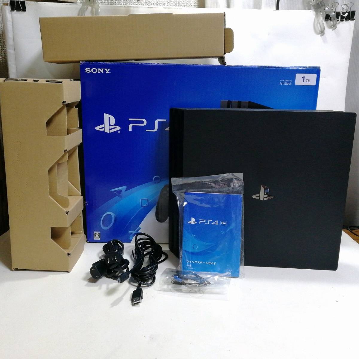 PS4 Pro CUH-7000BB01 1TB SONY 本体プレステ4 Playstation4｜代購幫
