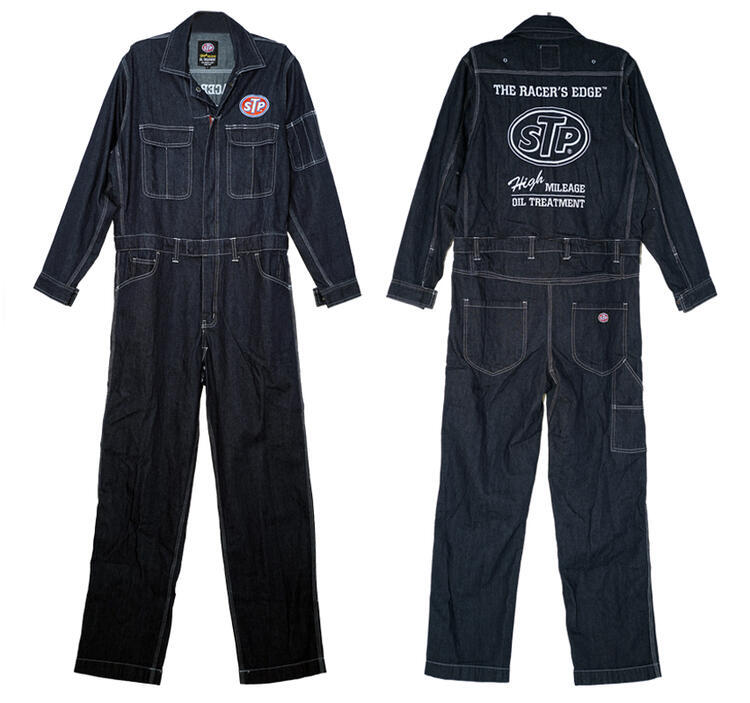 STP/ワークウエア カバーオール デニム S～5Lサイズ STP COVERALL DENIM-