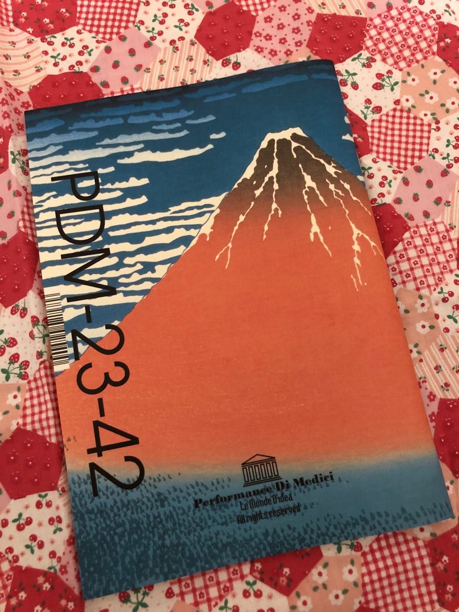 新品 ちりめん立鏡 ノート ミラー 富士山 日本 土産 海外