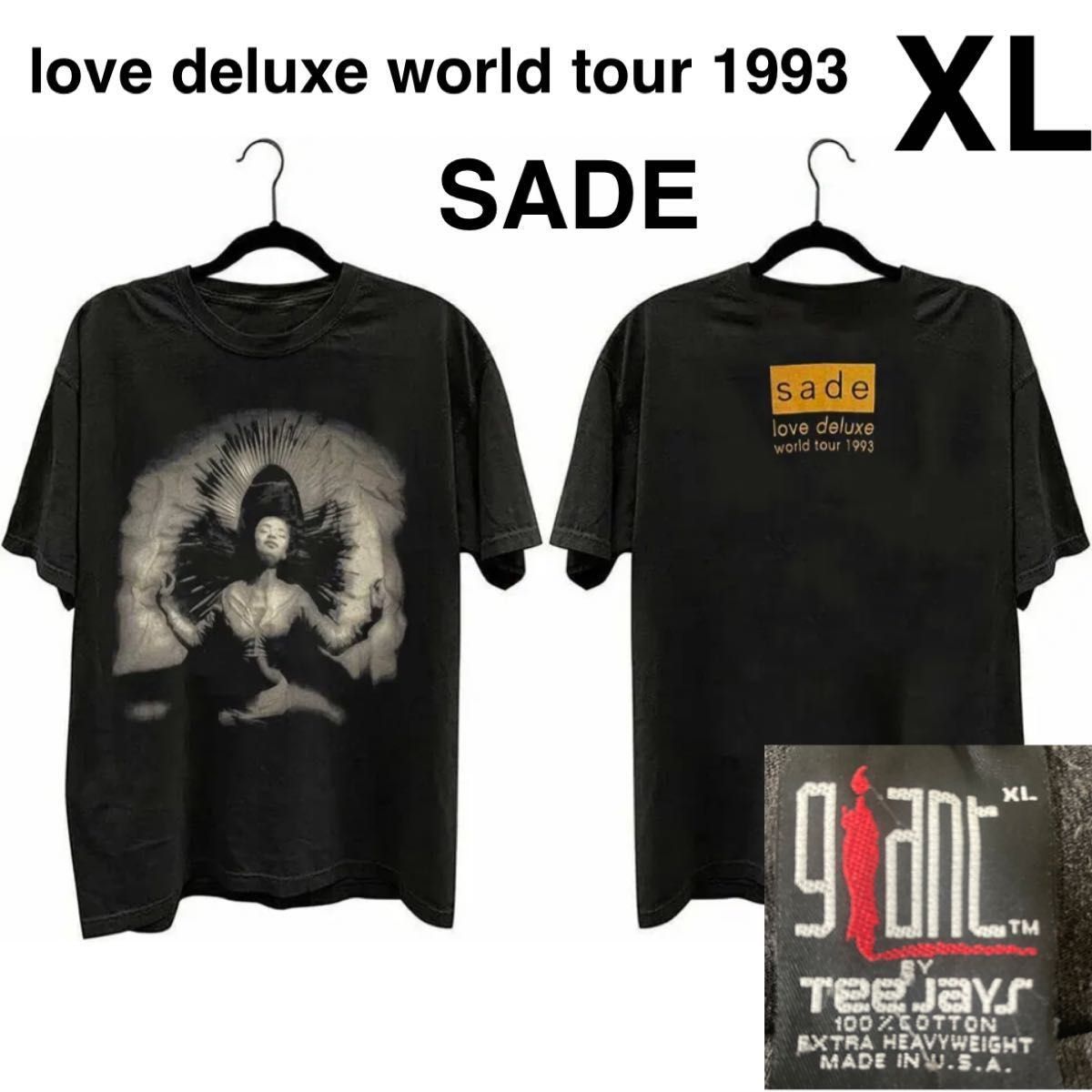 SADE'Love Deluxe' World tour 1993 TシャツXL|Yahoo!フリマ SADE'Love Deluxe' World tour 1993 TシャツXL|Yahoo!フリマ