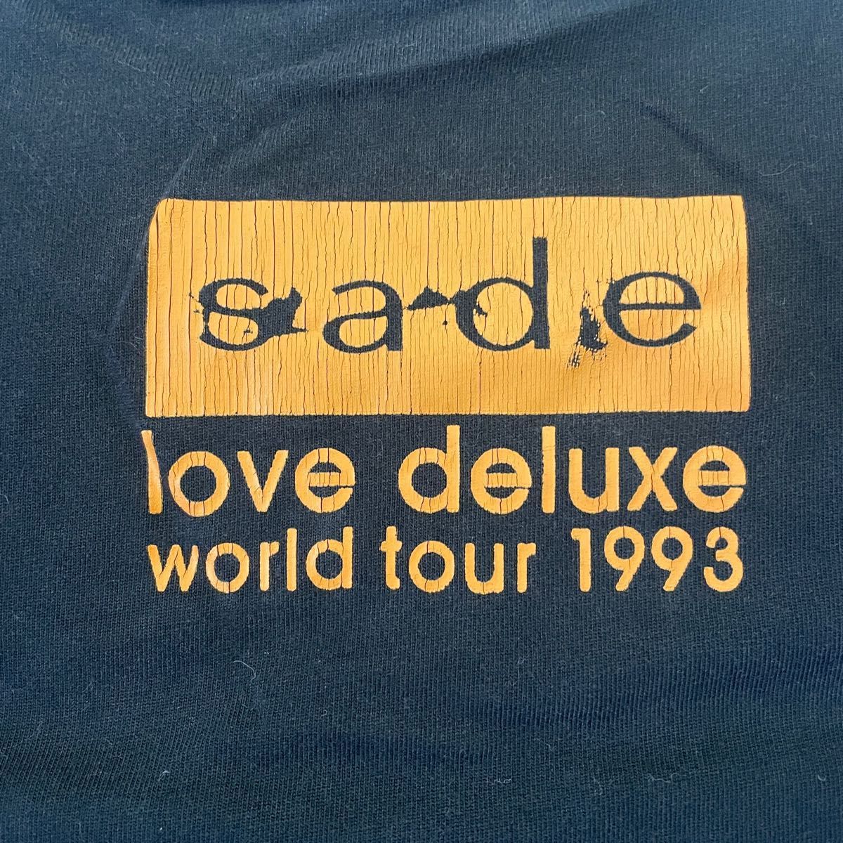 SADE'Love Deluxe' World tour 1993 TシャツXL|Yahoo!フリマ SADE'Love Deluxe' World tour 1993 TシャツXL|Yahoo!フリマ