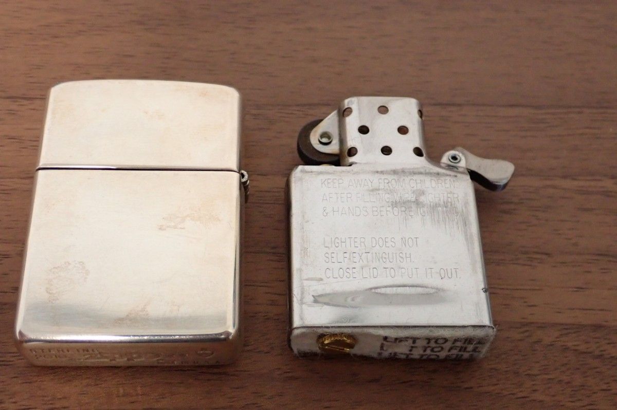 ZIPPO STERLING SILVER アーマー スターリングシルバー #26 ポリッシュ