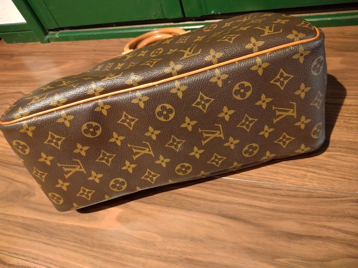 LOUIS VUITTON ルイ ヴィトン モノグラム ボーリング ヴァニティ ドーヴィル ハンドバッグ ミニボストンバッグ 