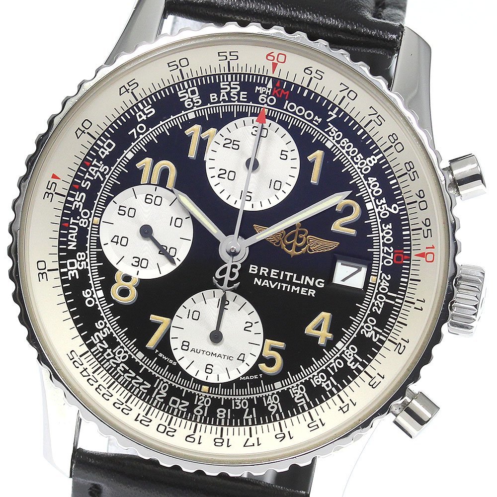 ブライトリング BREITLING A13022.1 オールドナビタイマー クロノグラフ 自動巻き メンズ _767564_画像1