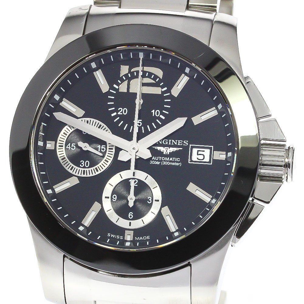 Longines L3.661.4 Conquest Chronograph Automatic Winding Men's_767767