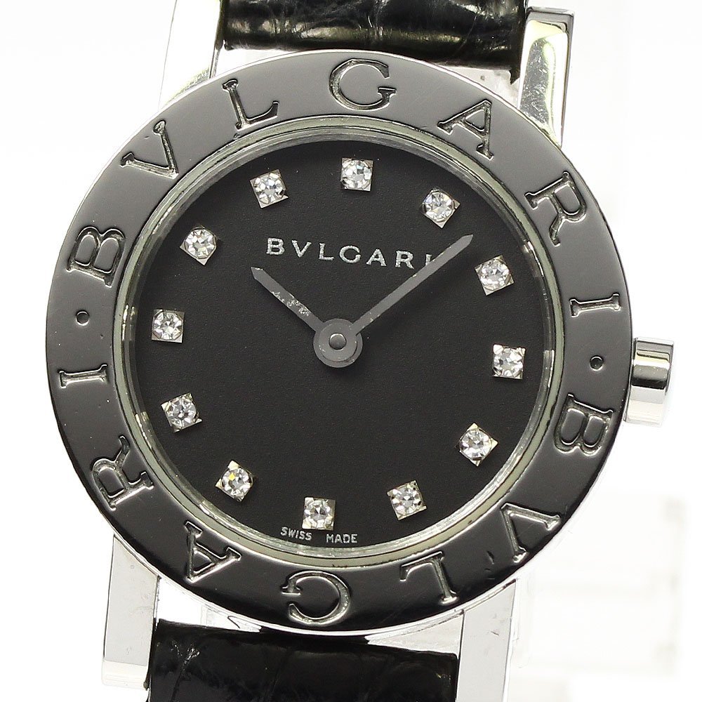 ブルガリ BVLGARI BB23SL ブルガリブルガリ 12Pダイヤ クォーツ レディース _761780_画像1