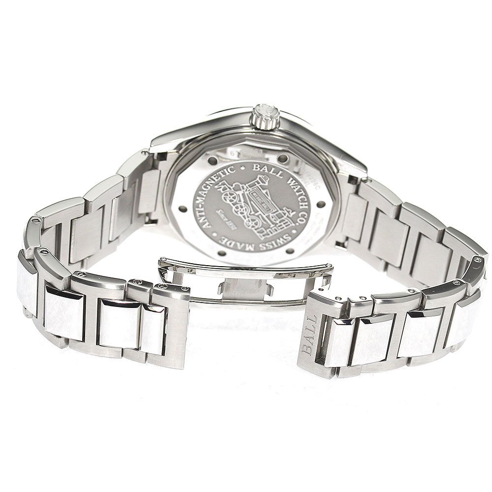  ball watch BALLWATCH NM9026C-S5CJ-SLo high-octane rono meter Date self-winding watch men's beautiful goods _770852